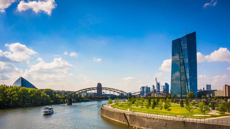 Europäische Zentralbank mit Sitz in Frankfurt am Main