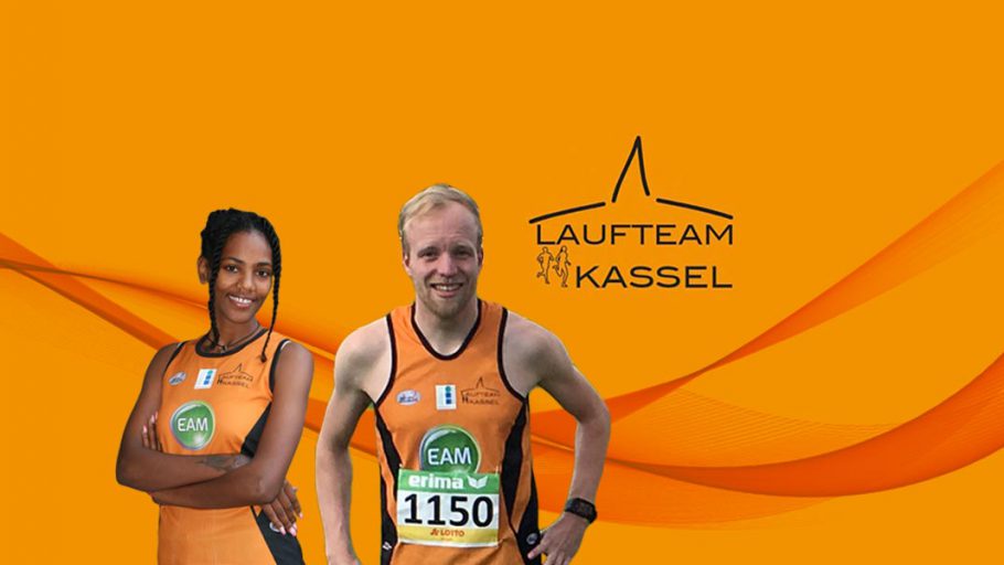 Melat Kejeta und Jens Nerkamp, Laufteam Kassel