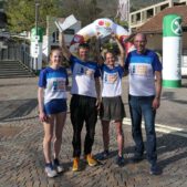 Nina Engelhard und Benedikt Hoffman an der Spitze beim „Ötzi Trailrun Naturns“