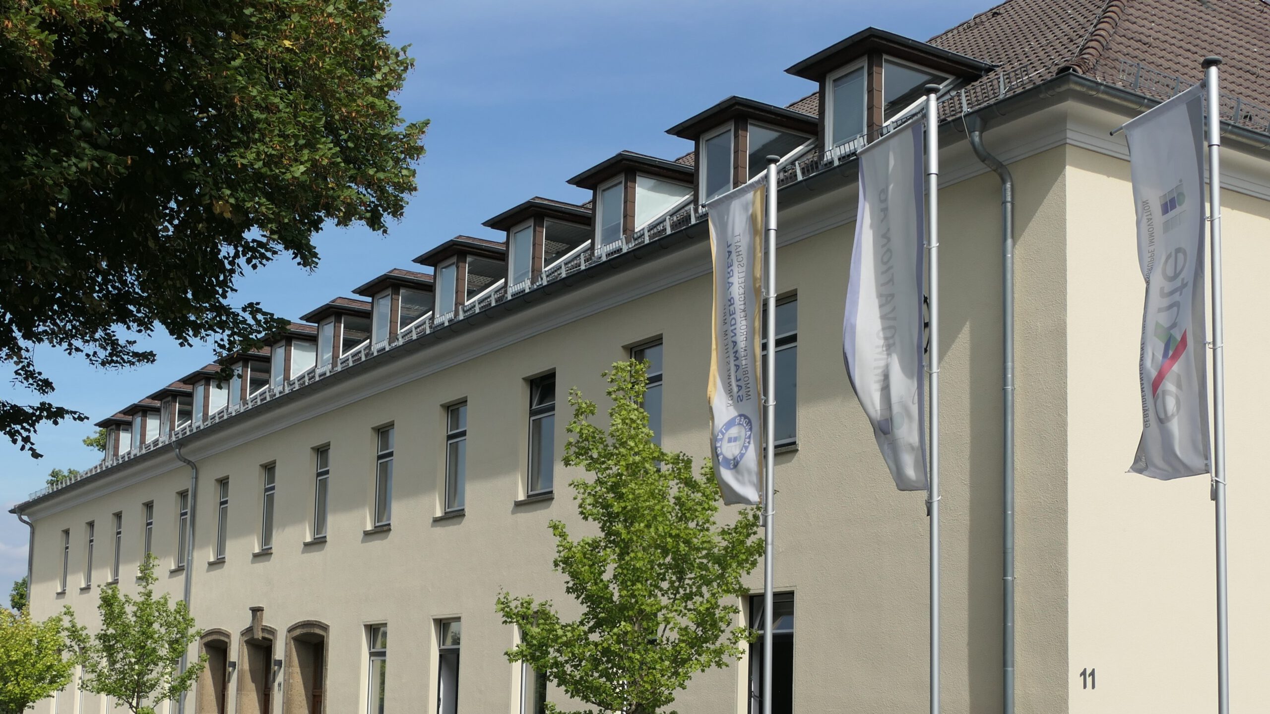 Das Firmengebäude der IMMOVATION AG in Kassel